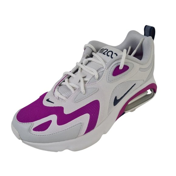 Nike Shoes - Nike Air Max 200 Women Running Atlhetic Shoes Photon Purple